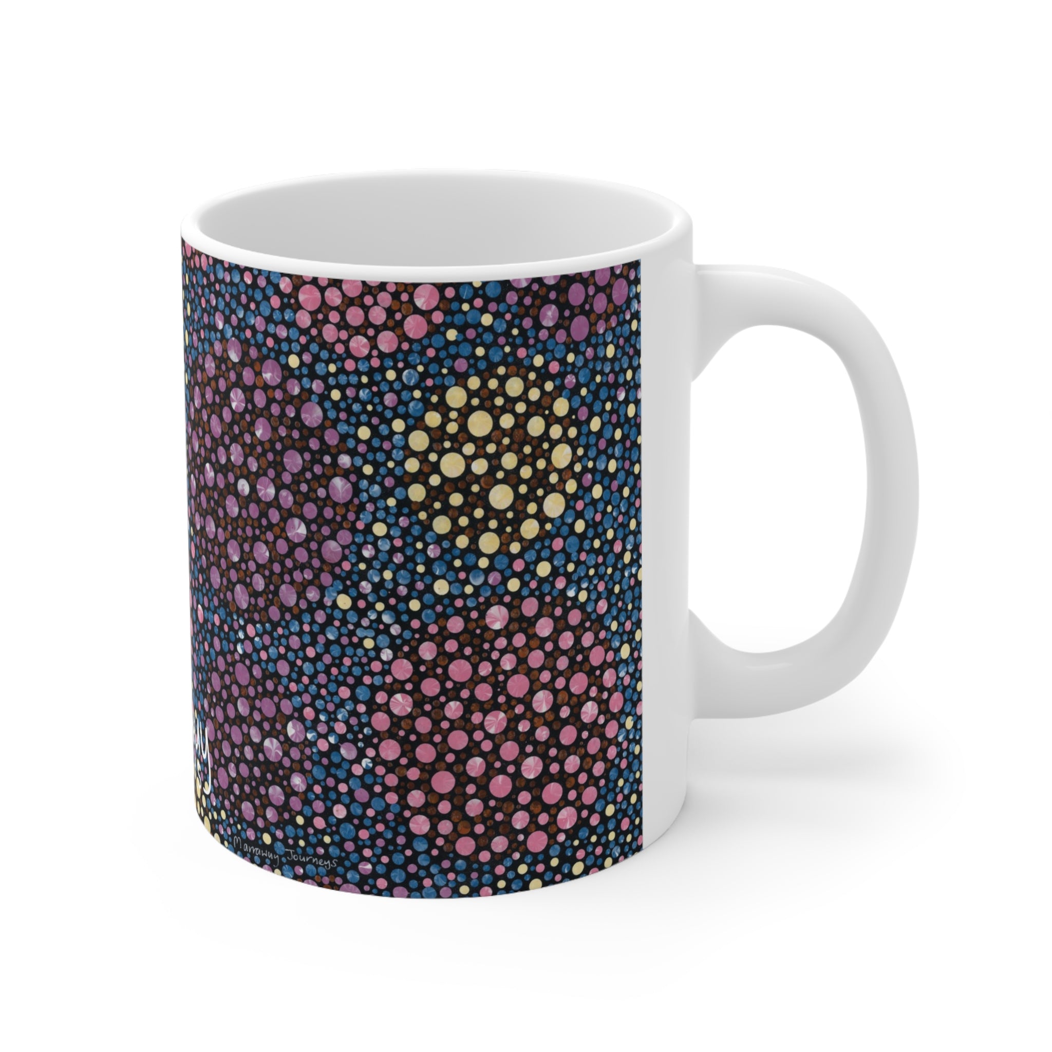 Patience Ceramic Coffee Cups, 11oz - (printed on demand)